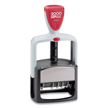 COSCO 2000PLUS® Classic Line Message Dater, 5 Years, 12 Phrases, 1.75 X 0.18, Black Ink freeshipping - TVN Wholesale